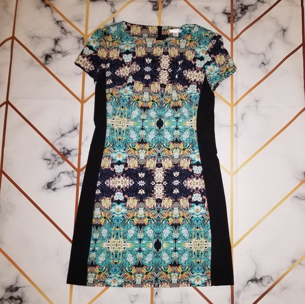 Floral Boho Print Sheath Dress